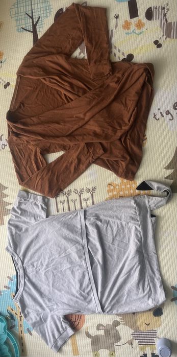 2 bluzki do karmienia „Anda” r. L/XL - krótki i długi rękaw