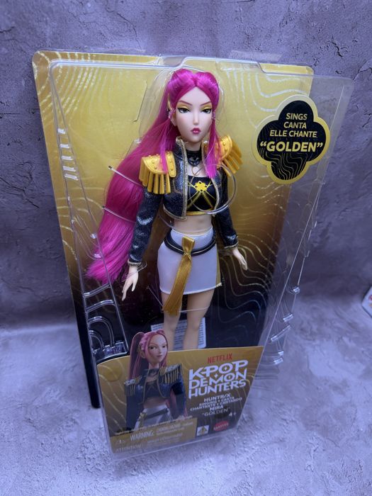 Kpop Demon Hunters Mattel співаючі ляльки Румі Міра Зои Джину мира руми monster high barbie mattel