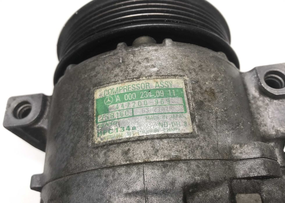 Компресор кондиціонера Mercedes W202. S202. W210. S210. C208. A208