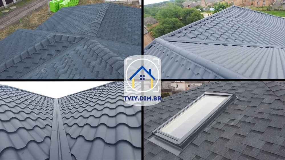 Покрівельні роботи / Перекриття даху / Демонтаж даху / Реконструкція