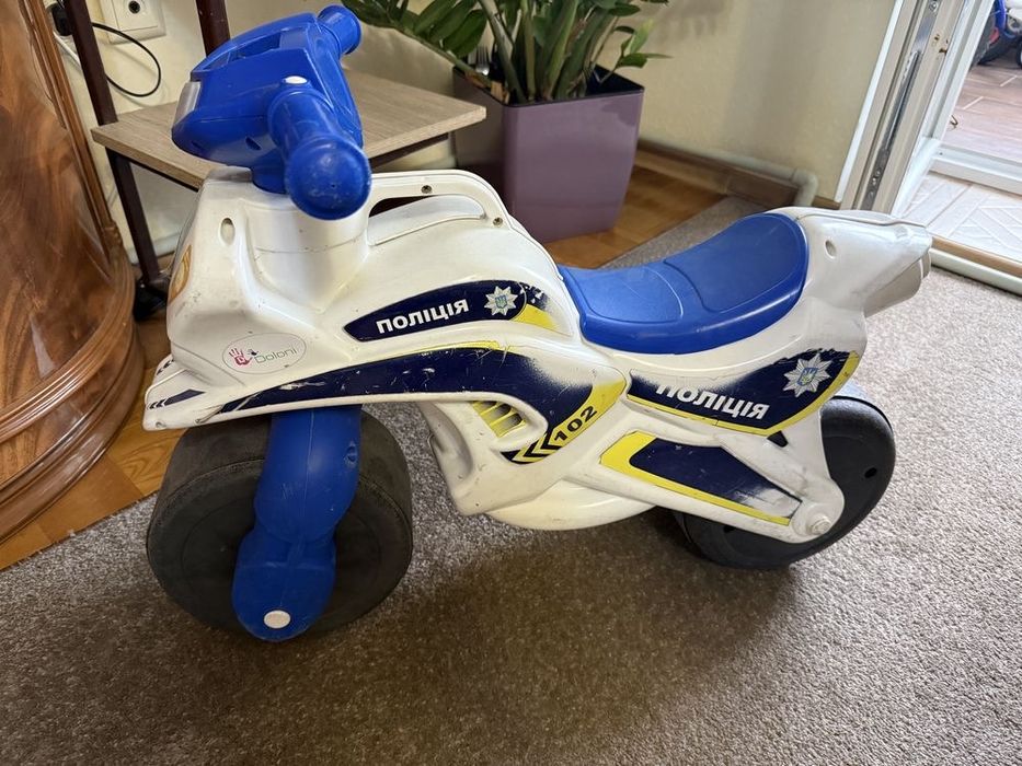 Поліцейський дитячий мотоцикл. Вінниця