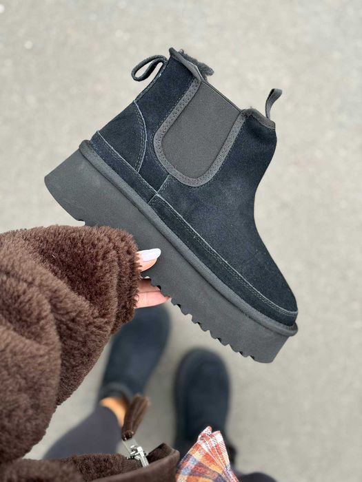 Жіночі зимові угги-челсі Stilli (36-41) Черевики на хутрі Взуття