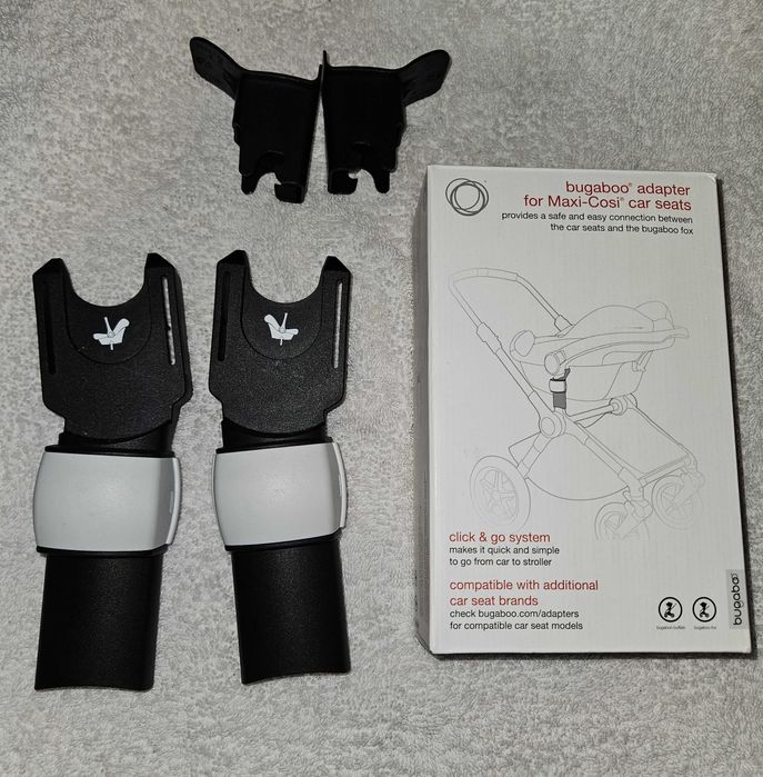 Adaptery Bugaboo Fox do fotelika minn. Maxi Cosi, Cybex