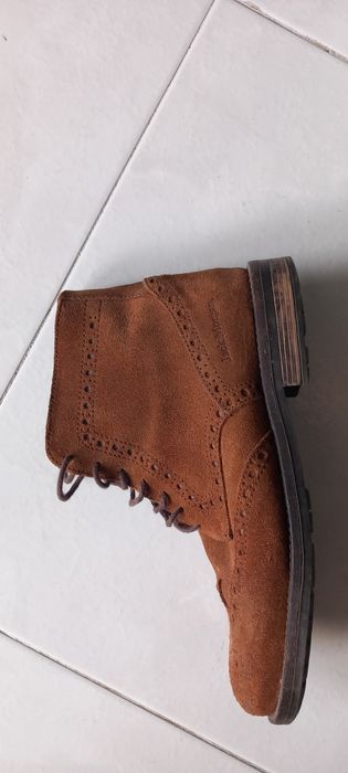 Botas camurça homem