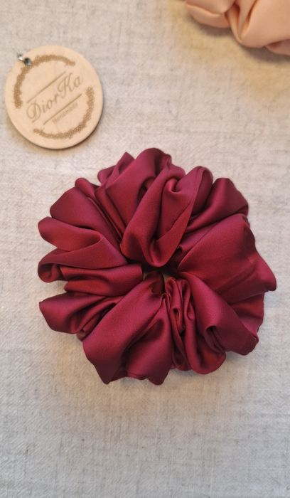 Gumka do włosów scrunchie średnia