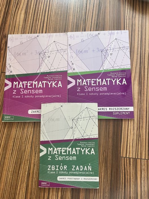 matematyka z sensem klasa 1 zbiór zadań podręcznik+ suplement