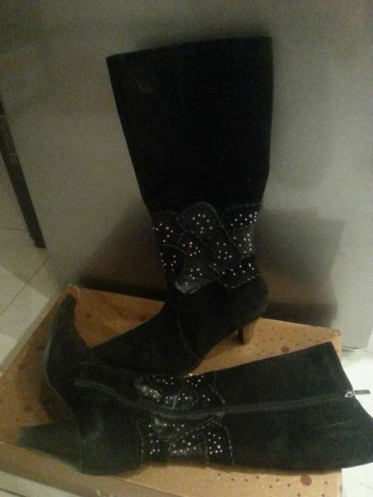 Kozaki zamszowe Lasocki 40