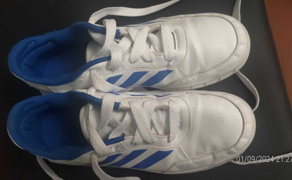 Ténis ADIDAS Azuis e Branco nº38 - Como novos