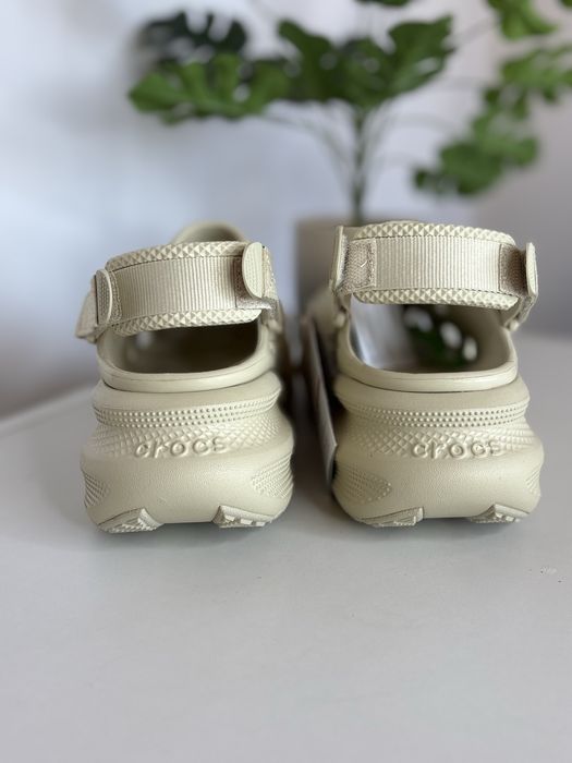 Крокси Crocs NEW Crush Platform Bone