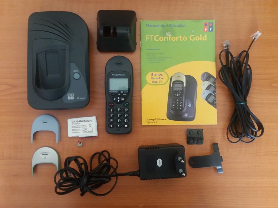 Telefone fixo PT Conforto Gold - SAGEM sem fios para peças / reparar