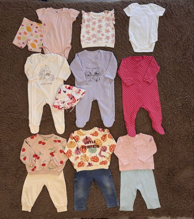 Пакет фірмового одягу для дівчинки 6-9міс