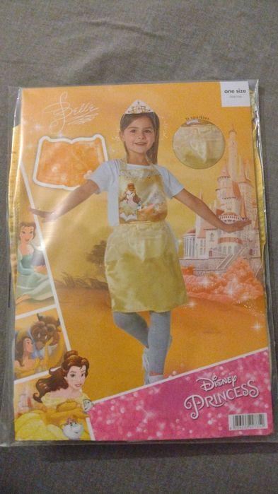 Kostium księżniczki Disney Bella Rozmiar 104-116cm