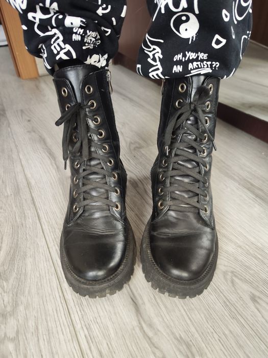 Ботінки зима нат шкіра 38-24,5 см