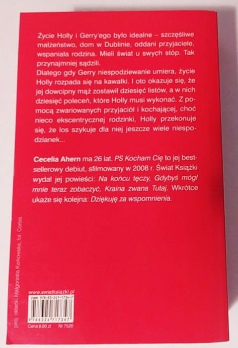 "Ps. Kocham Cię" Cecelia Ahern