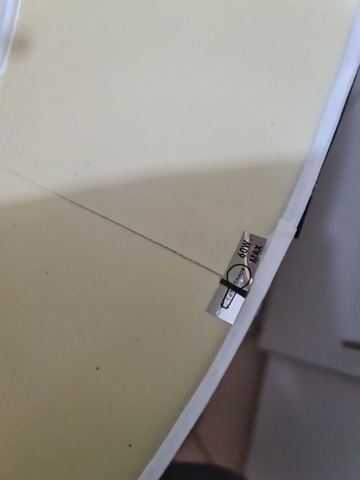 Abajour Grande Redondo Preto Spider Black Lamp Candeeiro