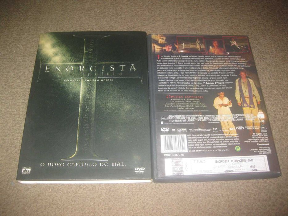 DVD "Exorcista: O Princípio" numa Edição Especial em Slidepack!