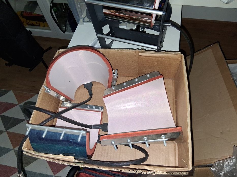 Máquina de estampagem Nunca usada.