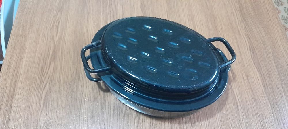 Brytfanna czarna PRL