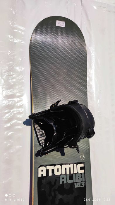 Deska Snowboard Atomic Alibi 163cm flow r24-29 wysylka Sklep