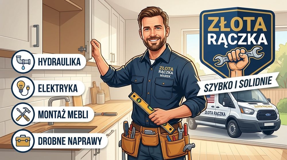 Złota rączka. Kompleksowe remonty łazienek  mieszkań