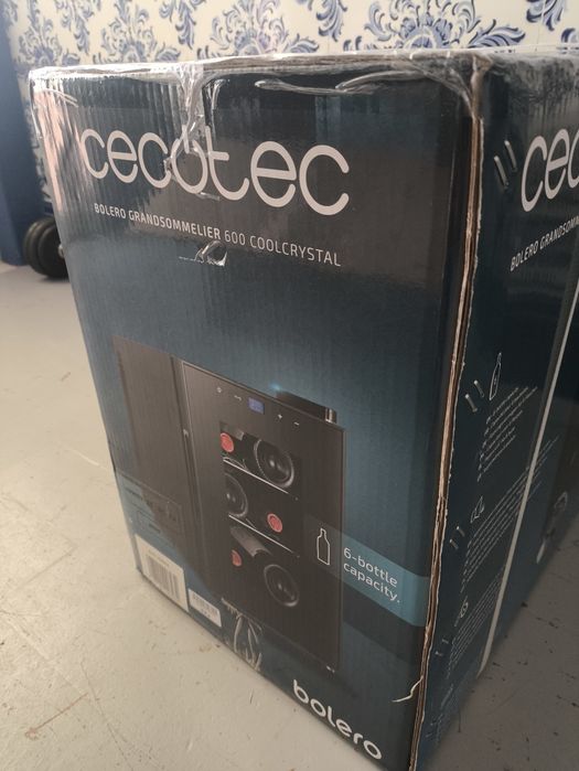 Cave vinhos 6 garrafas