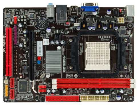 Материнська плата AM3 BioStar N68S3B DDR3 SATA II VGA
