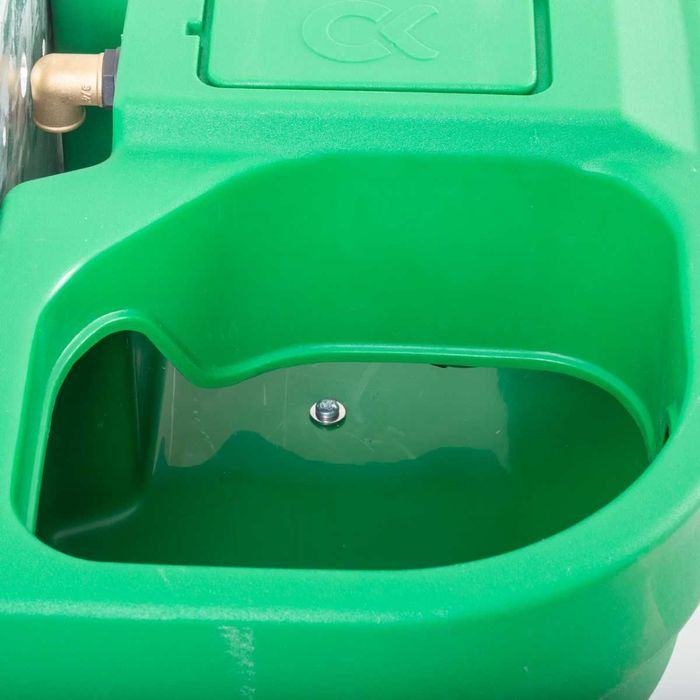 Poidło dla bydła S60, podwójne, 58 l, montaż ścienny/rurkowy, Kerbl