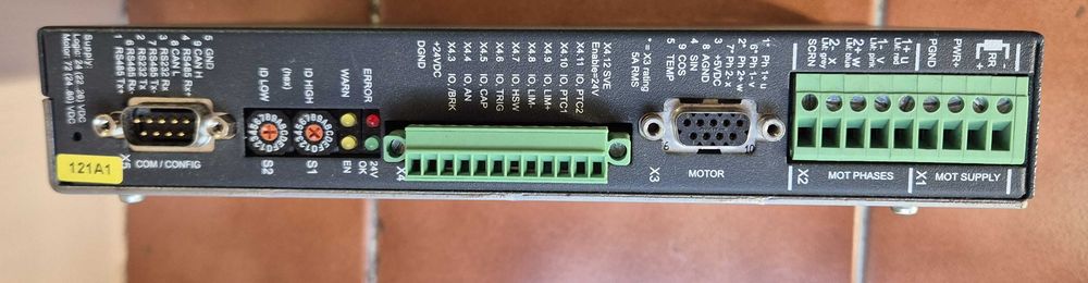 Sterownik LinMot E1130-DP 24–72V DC – driver silników liniowych