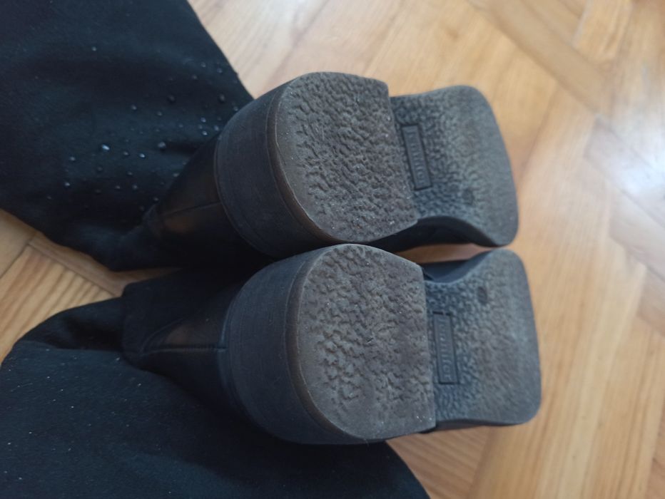 Kozaki damskie na misiu, do kolan, Jennifer, 37.
