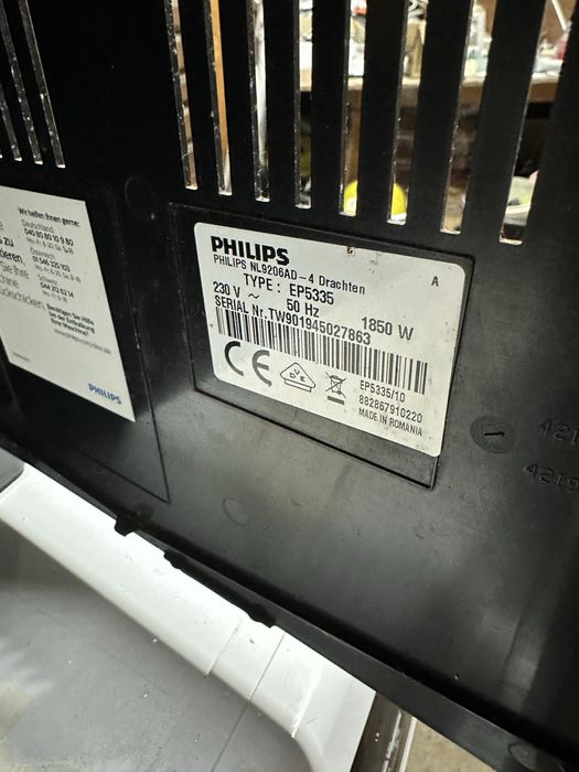 Кавоварка Саеко Saeco Philips Latte Go EP5335 Неробоча