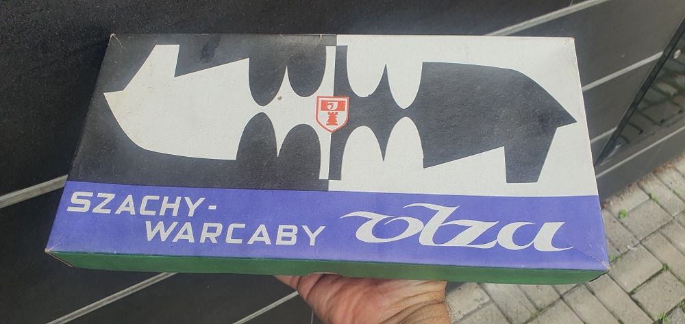Stare szachy i warcaby PRL