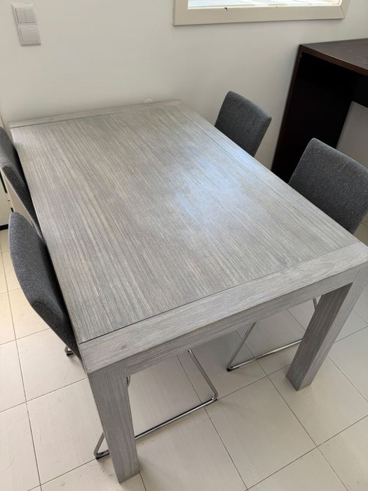 Mesa extensível 160 para 220 cm