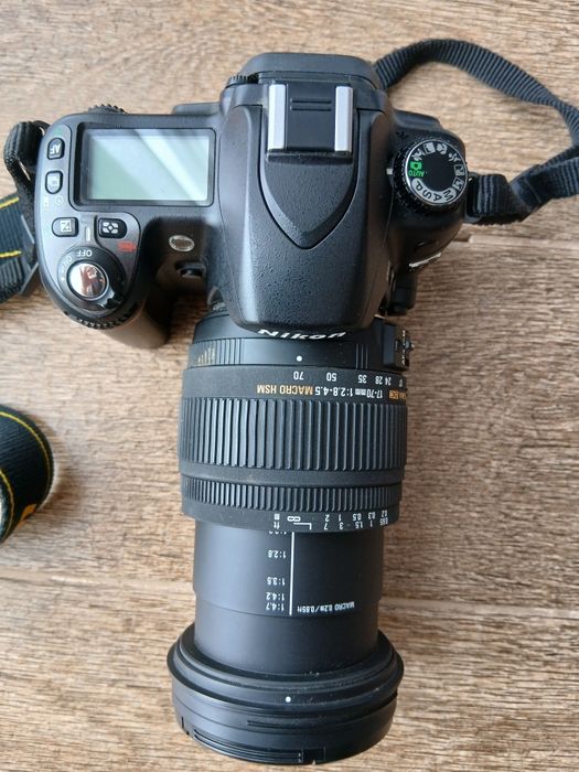 Фотоапарат Nikon D80 + Об'єктив Sigma 17-70mm