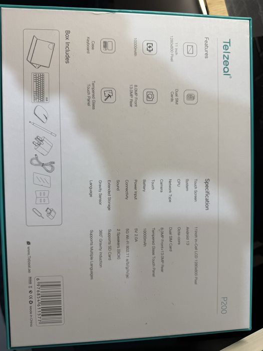 Tablet Telzeal Semi Novo