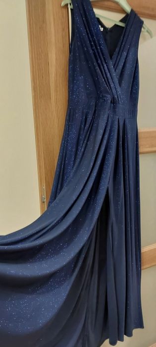 Sukienka wieczorowa granatowa  42 Sylwester