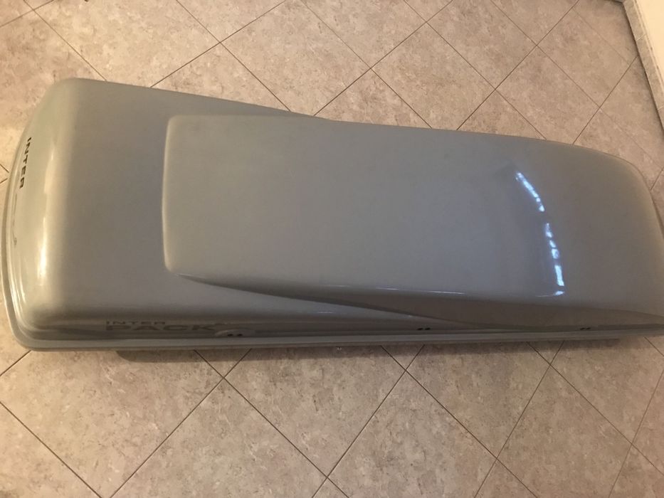 Bagażnik turystyczny, duży box dachowy 500 L Inter Pack, na wyjazdy