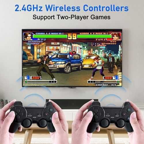 Game Stick Lite 4K + 2 Comandos Sem Fios +20MIL jogos (Novo Na Caixa)