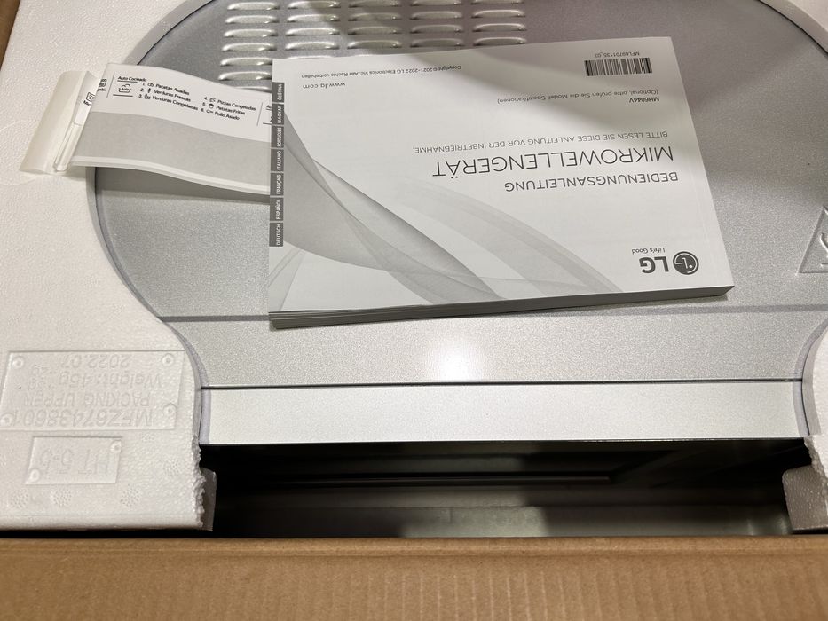 Microondas LG MH6044V