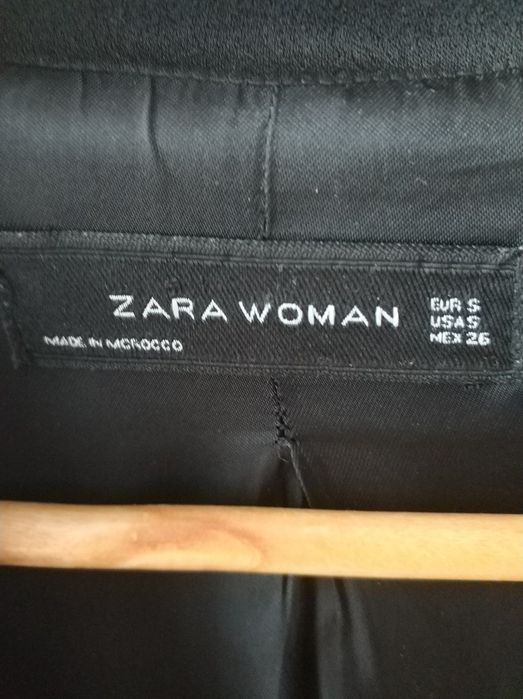 ZARA Granatowy żakiet S