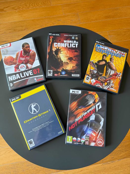 Gry komputerowe na PC DVD oraz PS3, używane.
