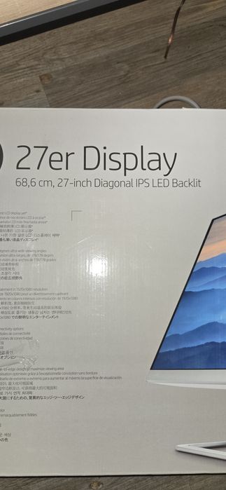 Монітор 27, hp, ips, full hd