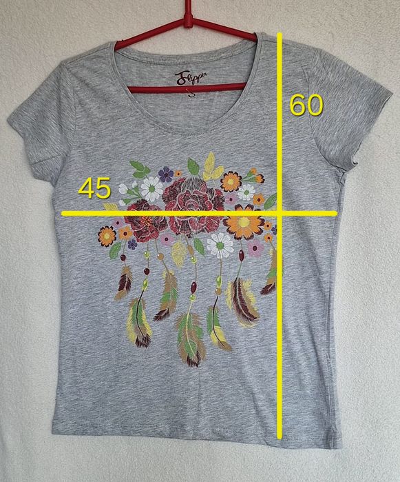 T-shirt piękny  boho