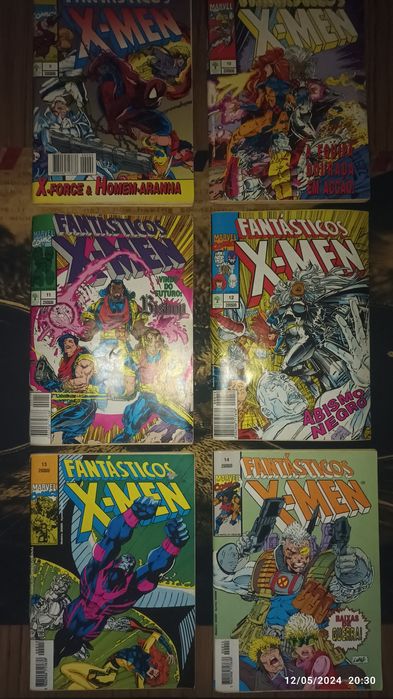 Revistas Marvel antigas em português de Portugal