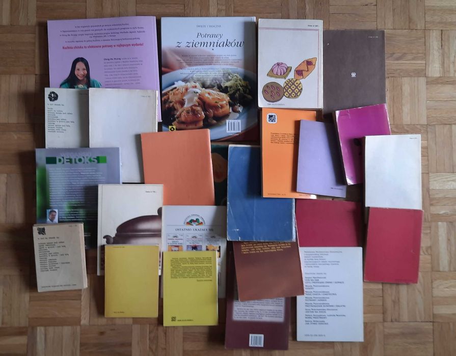 Sprzedam zestaw książek kucharskich