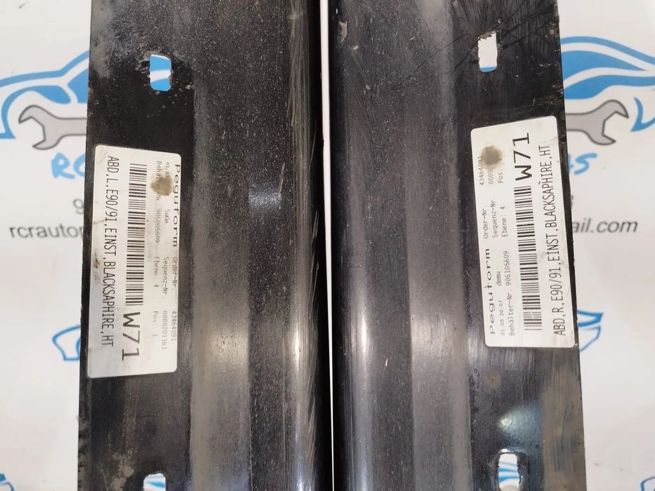 EMBALADEIRA EMBALADEIRAS ESQUERDA DIREITA ORIGINAL BMW SERIE 3 E90