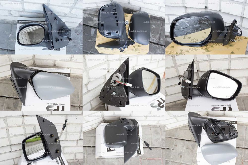 Дзеркало заднього виду Citroen C-Elysee, C-Crosser, C1 C4, Nemo, Space
