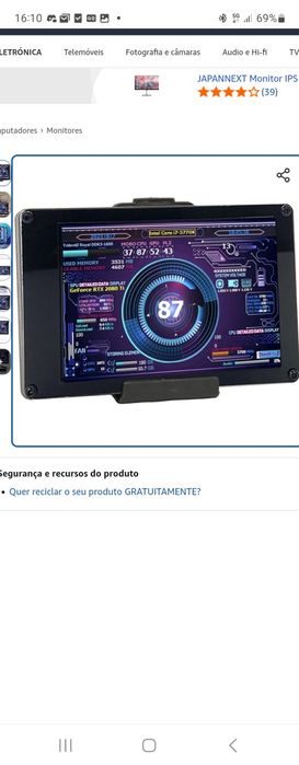Monitor de temperatura PC462900028831836162