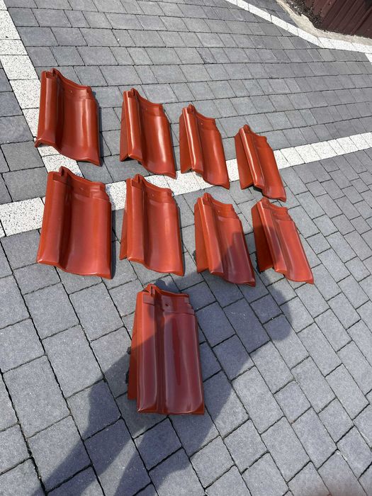 Dachówka Roben Fleming Rustykalna Miedziany Kasztan Jesienny Liść bocn