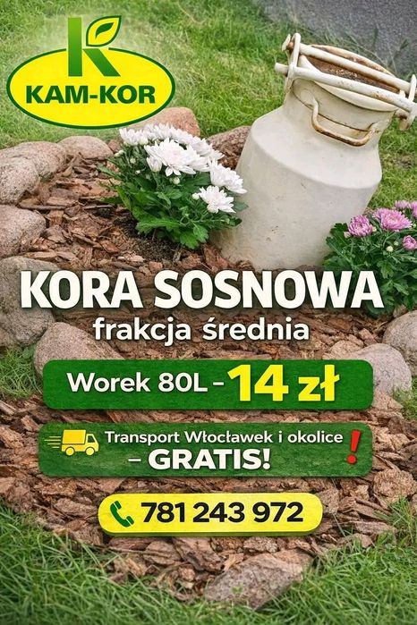 Kora sosnowa II 80l.