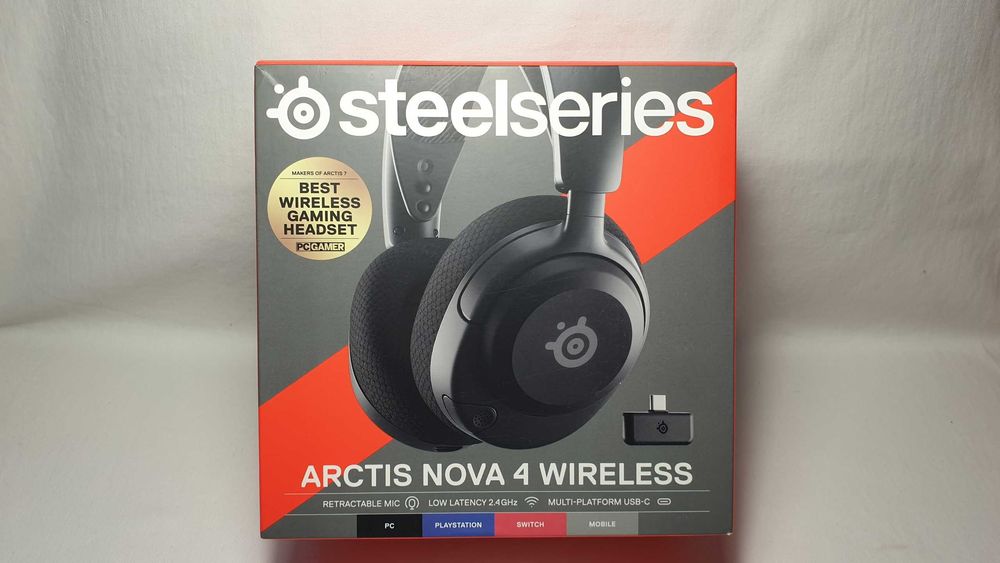 Słuchawki bezprzewodowe SteelSeries Arctis Nova 4 jak NOWE.